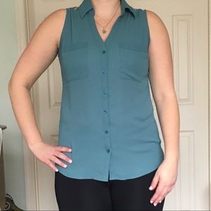 Portofino Button down Tank